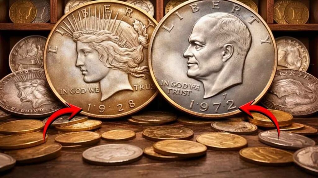 Top 5 Rare Eisenhower and Peace Dollars Worth Millions Collector’s Value Guide