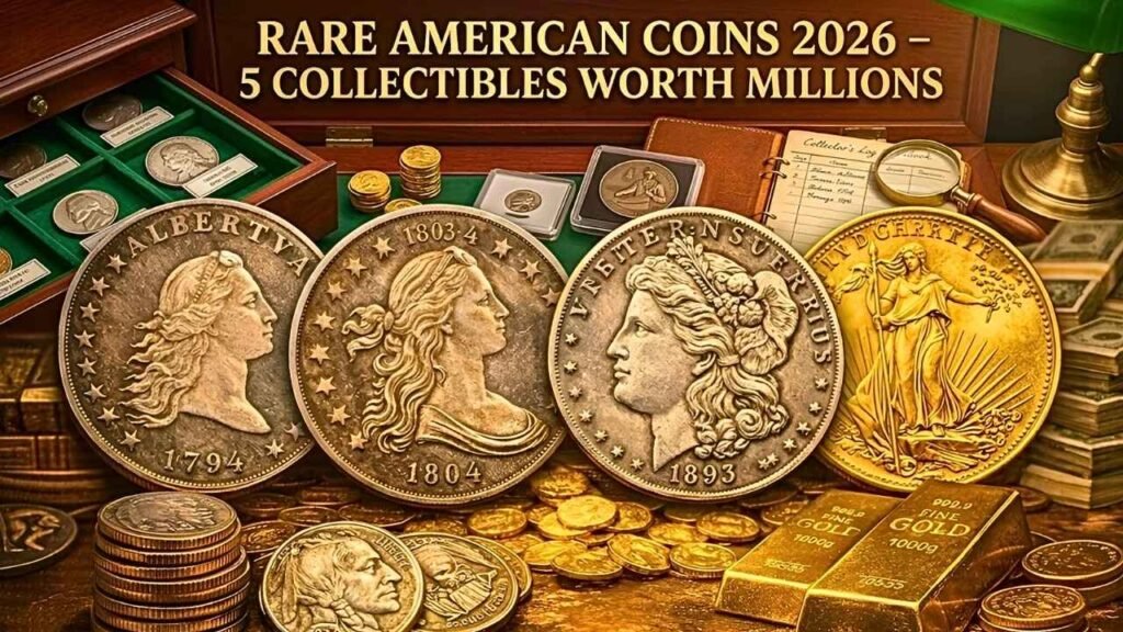 2026 Guide to Rare American Coins 5 Million Dollar Collectibles That Outshine Gold