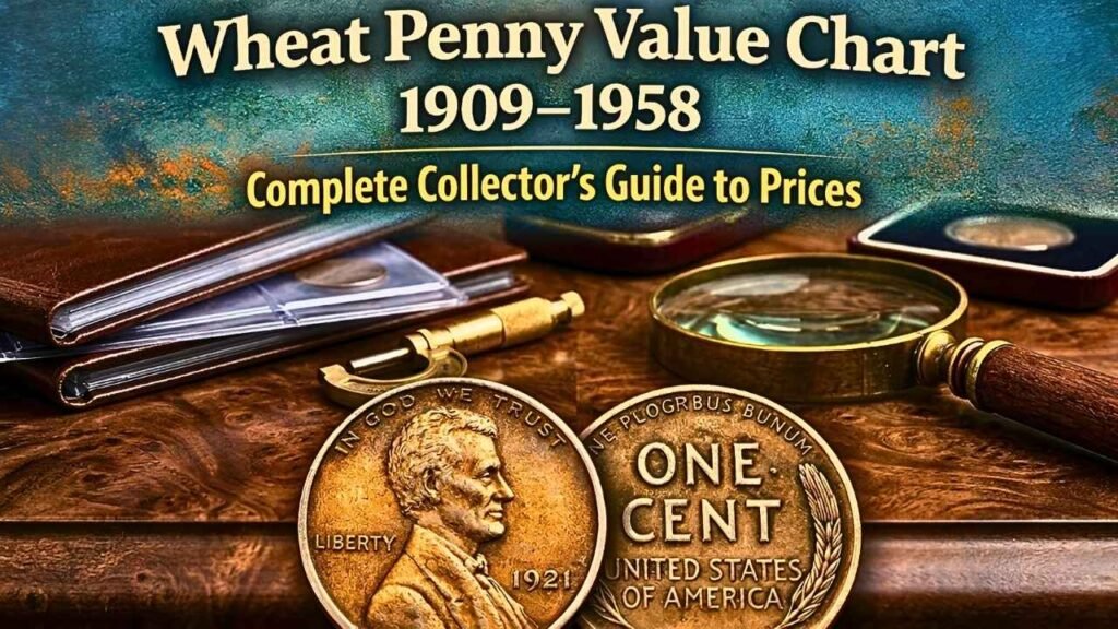 1909–1958 Wheat Penny Prices Full Value Chart for Collectors
