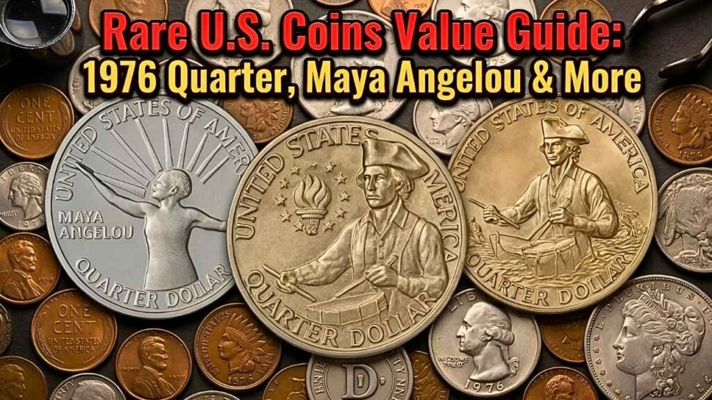 Rare U.S. Coins Value Guide 1976 Quarter Maya Angelou & More