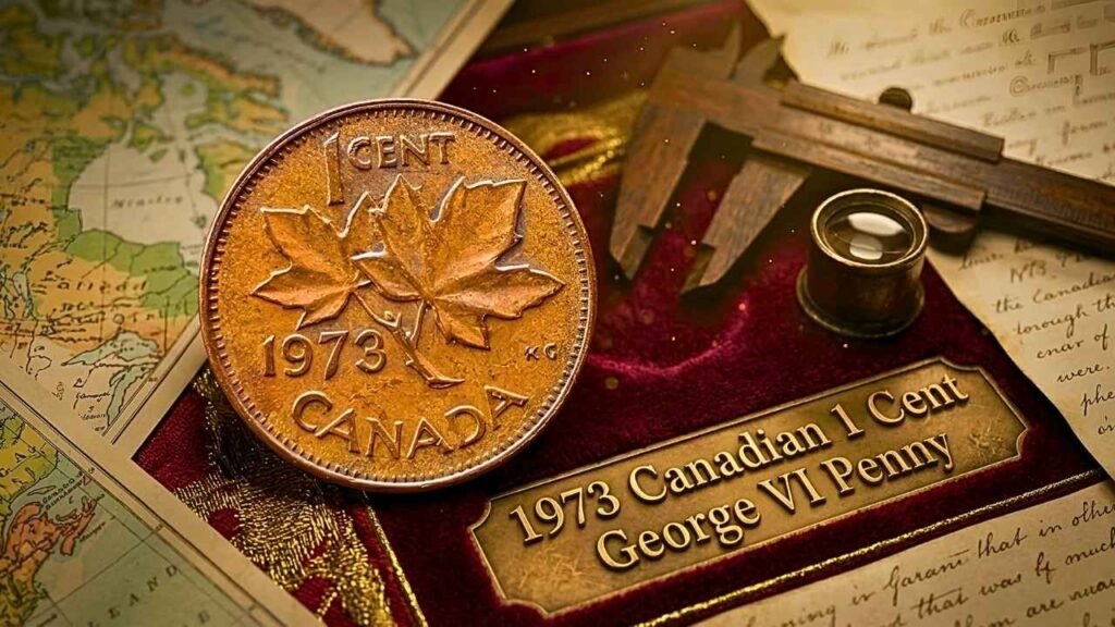 1973 Canadian 1 Cent George VI Penny Rarity Worth and Collecting Insights Explained