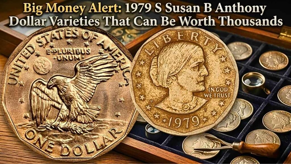 Big Money Alert 1979 S Susan B Anthony Dollar Varieties That Can Be Worth Thousands